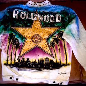 Alamo Vintage Jacket - Hollywood - Collectors Piece - Rare $750 - Medium